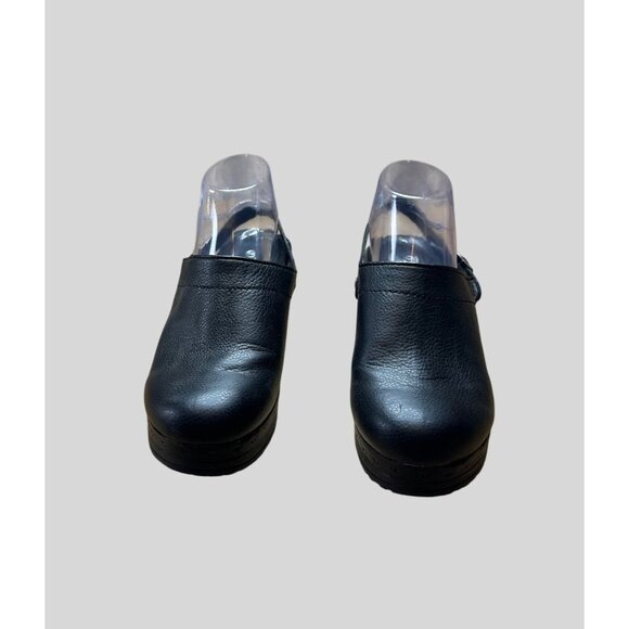 Sbicca Womens Black Synthetic Professional Clogs Slip-On Comfort Shoes Size 7W - Picture 4 of 10